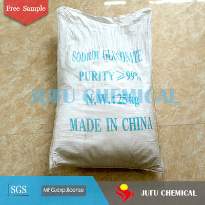 Cas 527-07-1 Muối natri của axit gluconic cho phụ gia bê tông Phụ gia dầu mỏ